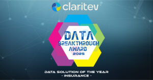 Claritev Data Breakthrough Award 2025 Data Solution of the Year Insurance