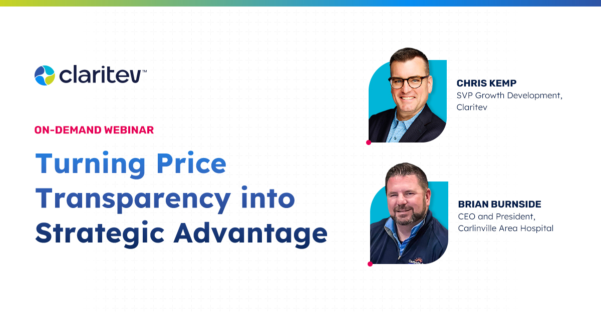 On-Demand Webinar: Turning Price Transparency into Strategic Advantage