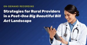 Big Beautiful Bill and the Rural Landscape