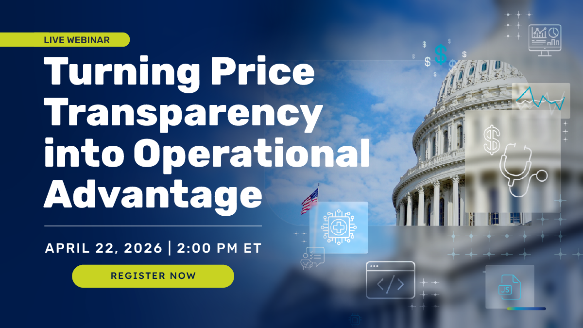 Live Webinar: Turning Price Transparency into Operational Advantage | Claritev