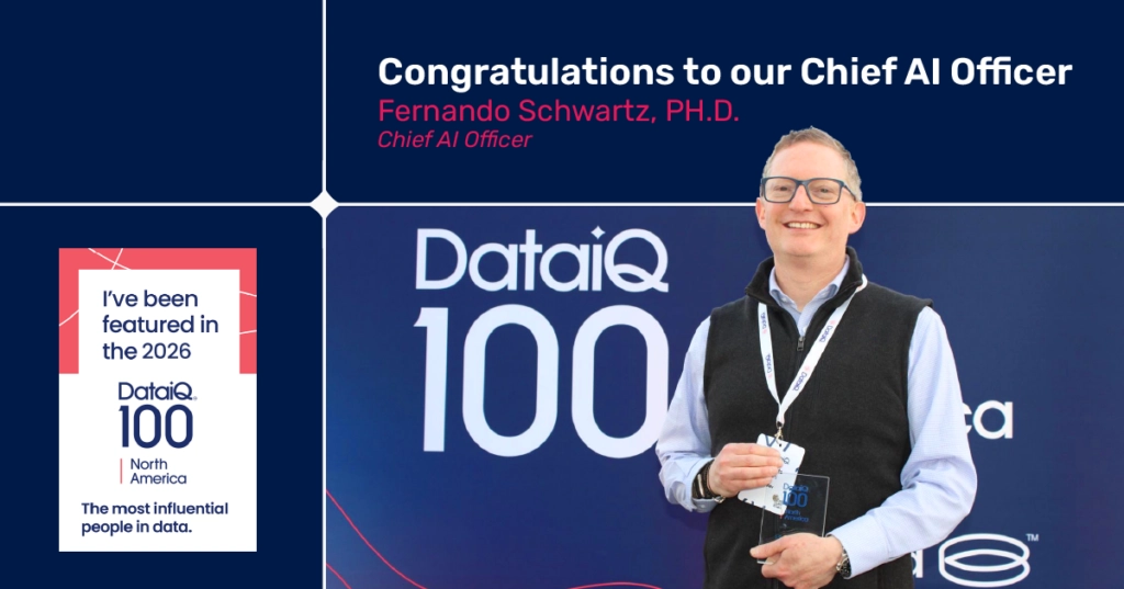 Claritev Chief AI Officer Fernando Schwartz Named to DataIQ 100 for Advancing AI-Driven Healthcare Performance